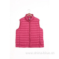 Ladies light padding vest jacket